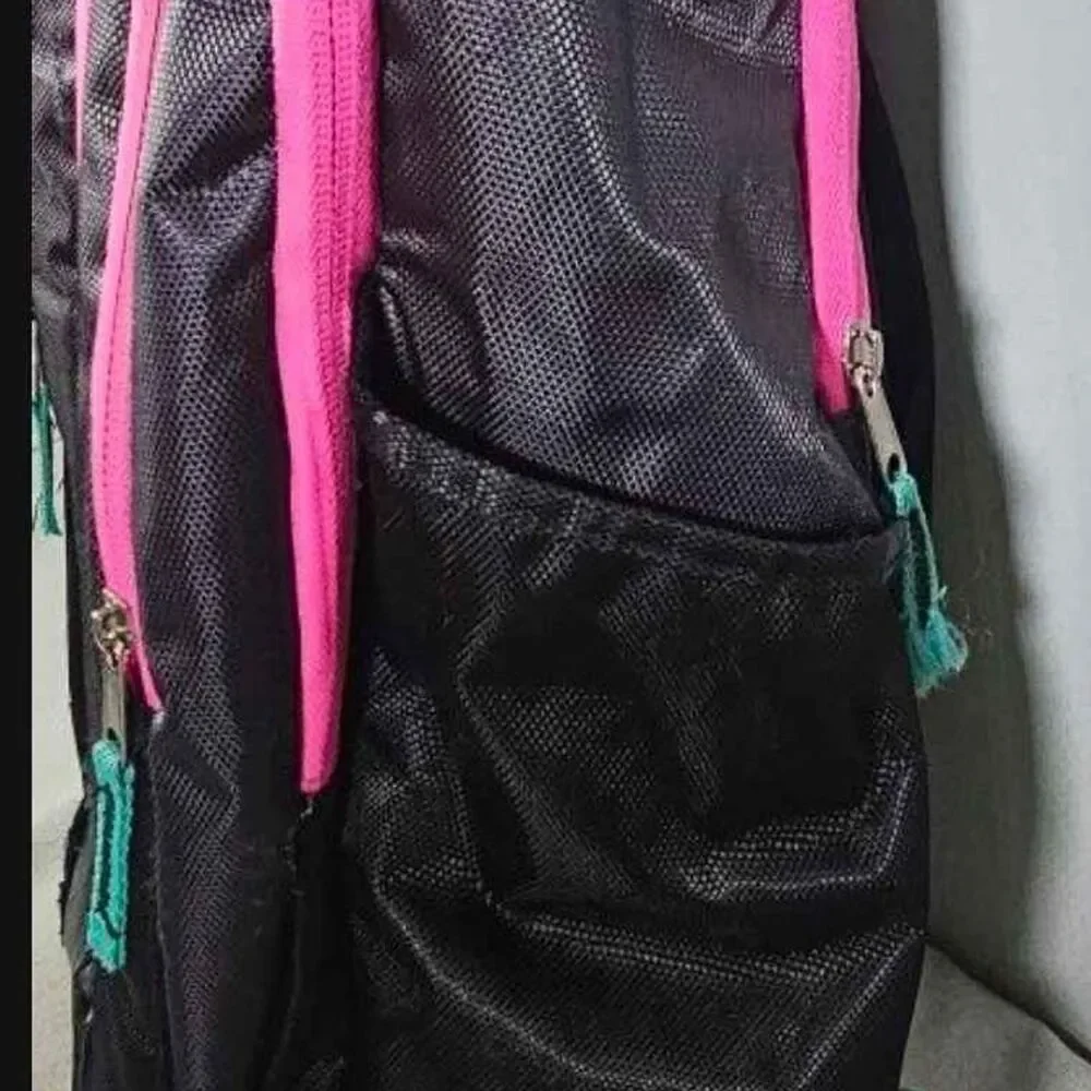AVIA Black, Blue and Pink Backpack with Multi pockets. New without Tags